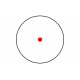 PK/AK red dot - black (Theta Optics)